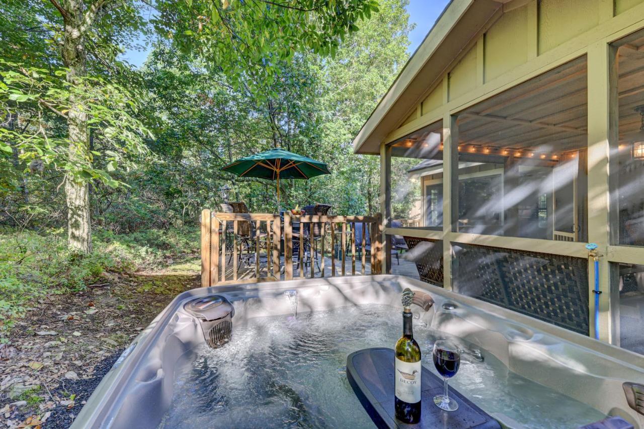 Pocono Mountain Home , Hot Tub- 1 Mile To Skiing! Tannersville Exterior foto